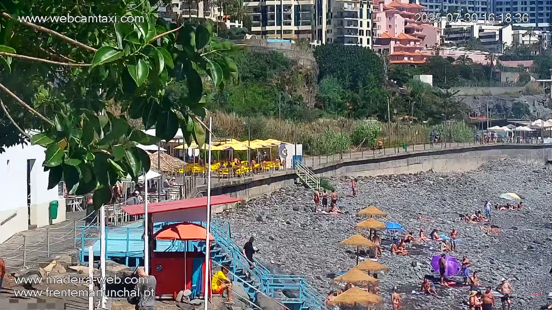  Praia Formosa Beach Live Cam - Funchal, Madeira, Portugal