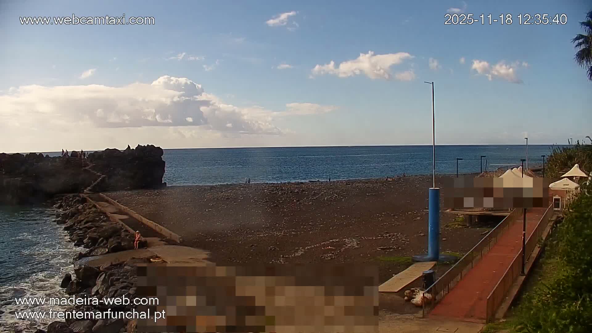 Praia Formosa Beach Live Cam - Funchal, Madeira, Portugal