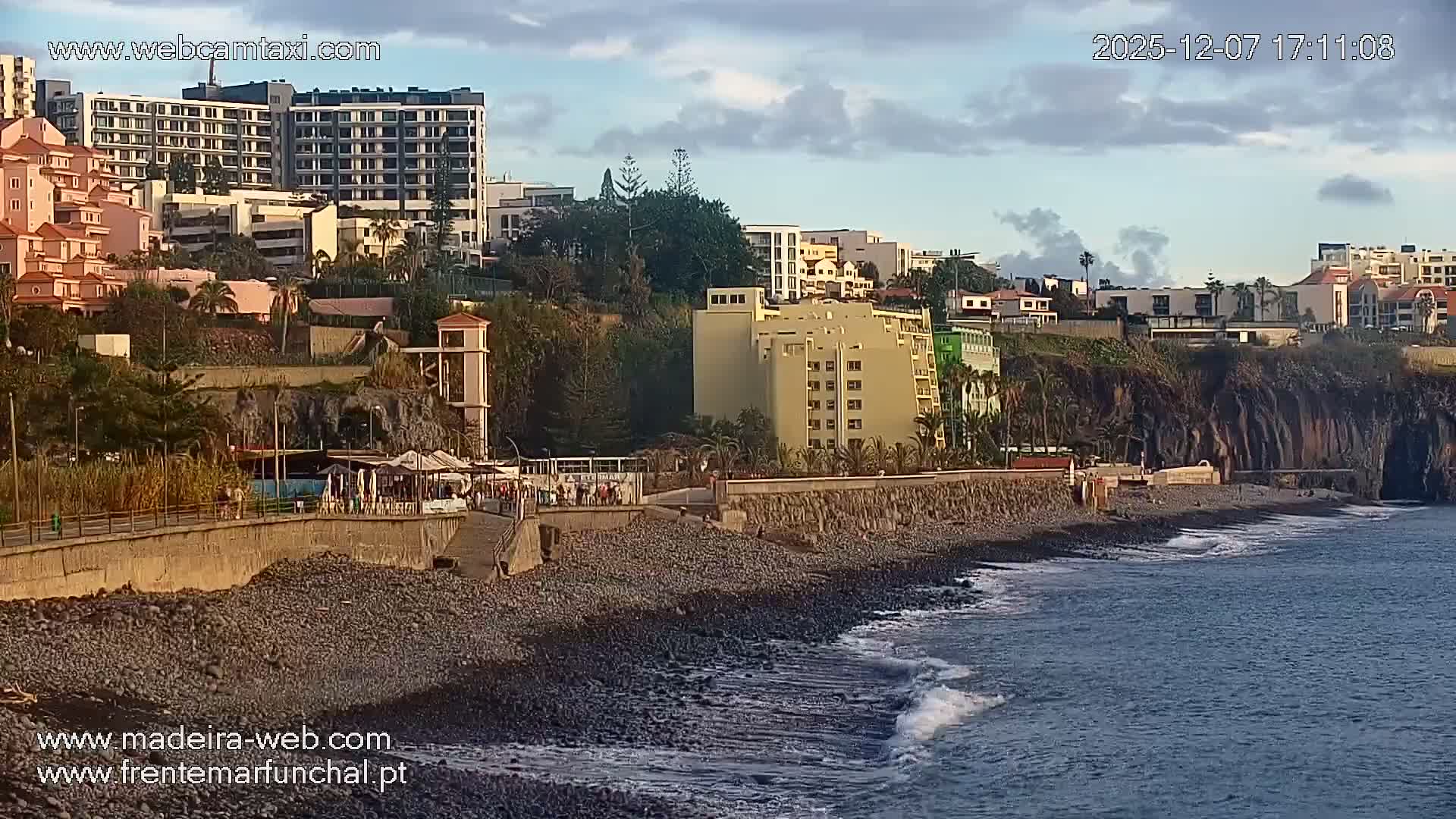Praia Formosa Beach Live Cam - Funchal, Madeira, Portugal