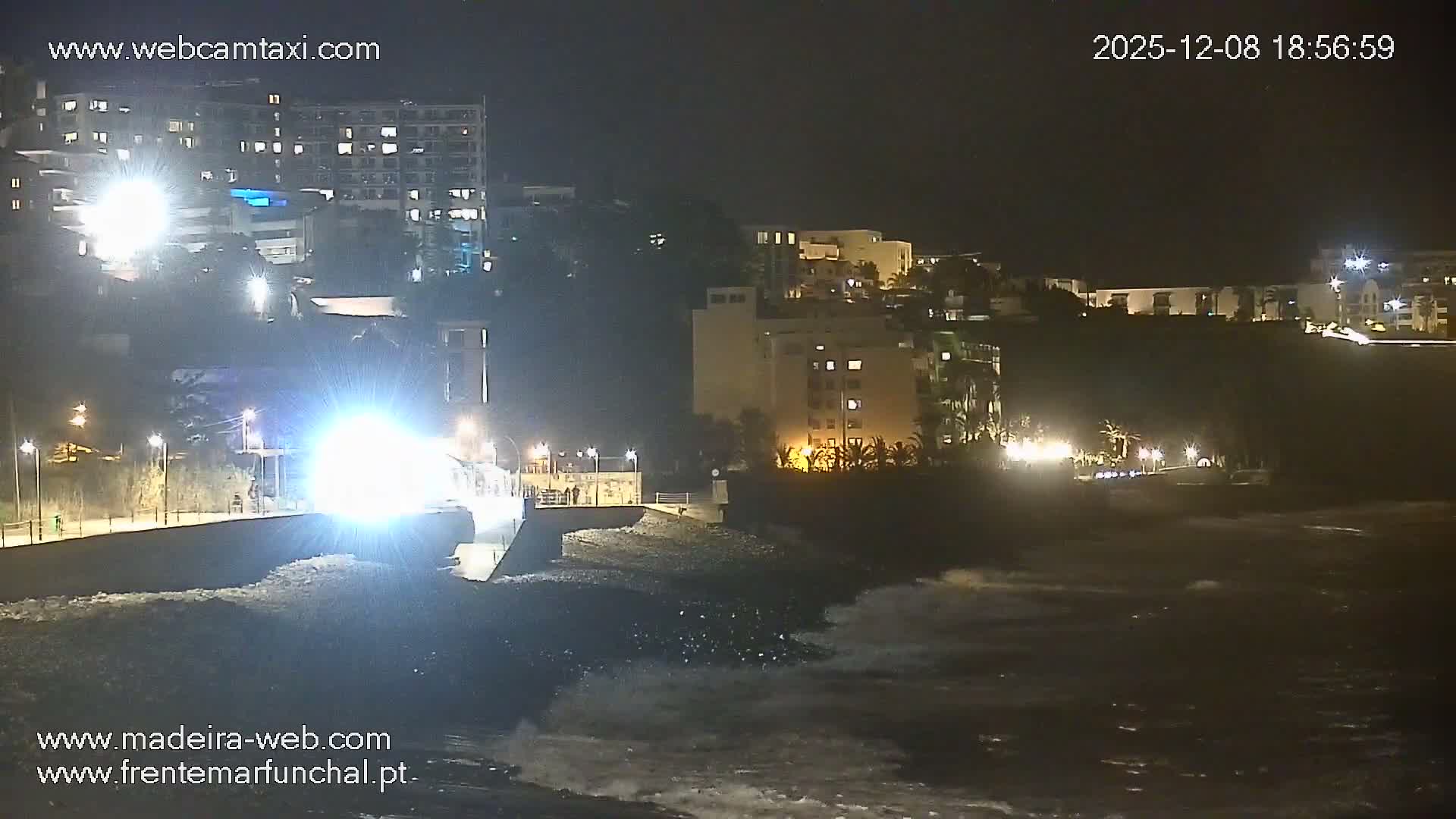 Praia Formosa Beach Live Cam - Funchal, Madeira, Portugal