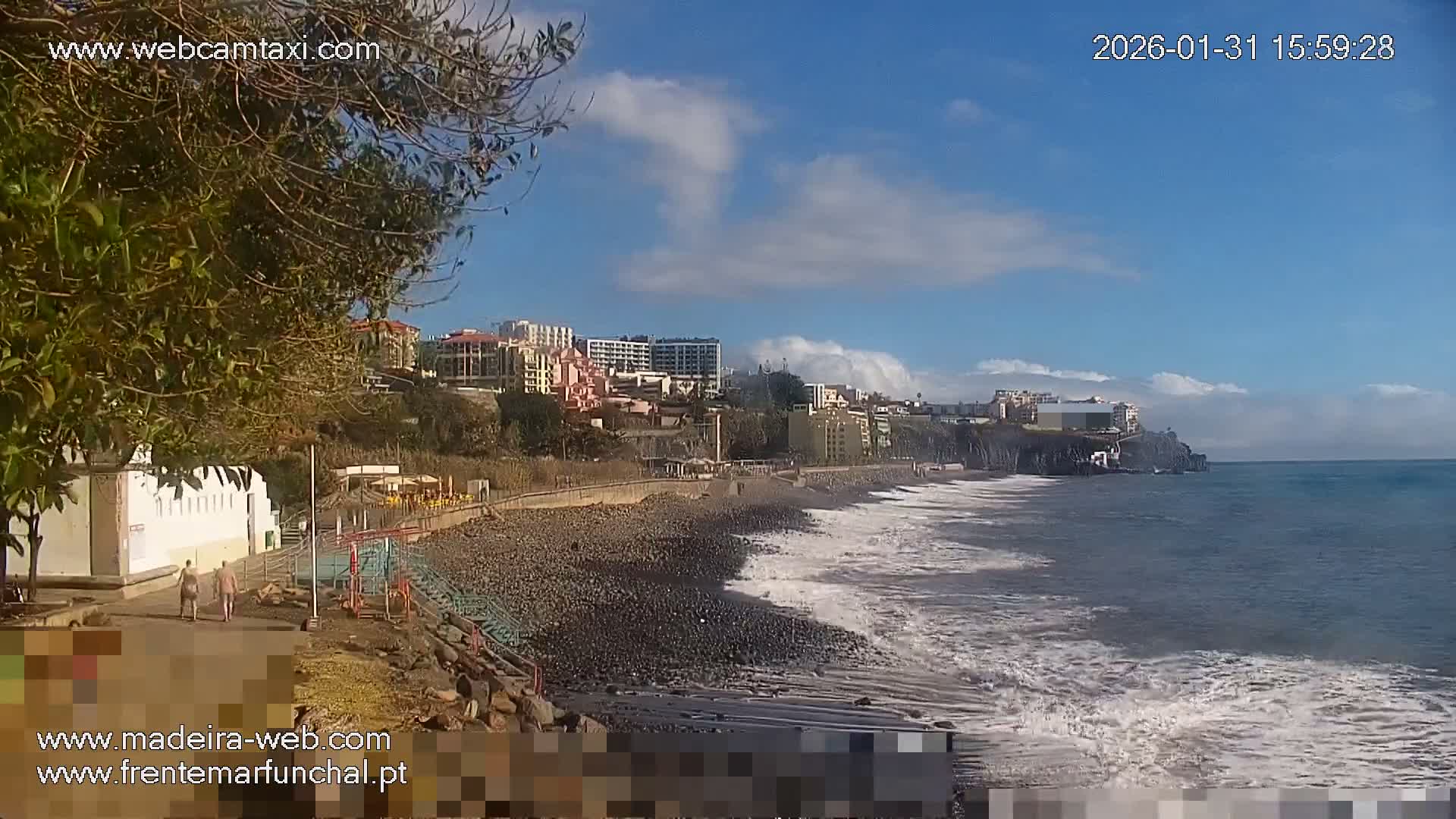 Praia Formosa Beach Live Cam - Funchal, Madeira, Portugal