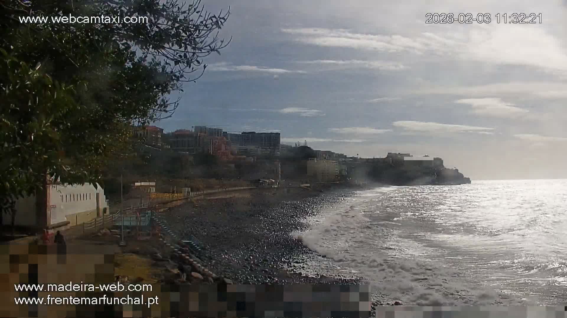 Praia Formosa Beach Live Cam - Funchal, Madeira, Portugal