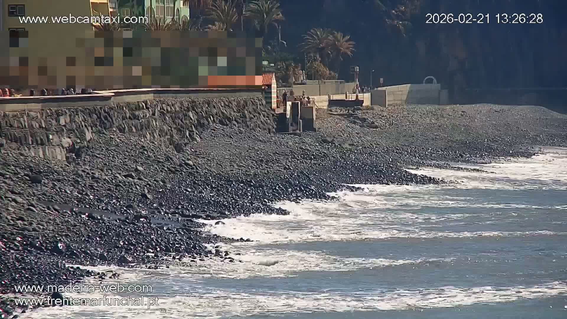 Praia Formosa Beach Live Cam - Funchal, Madeira, Portugal