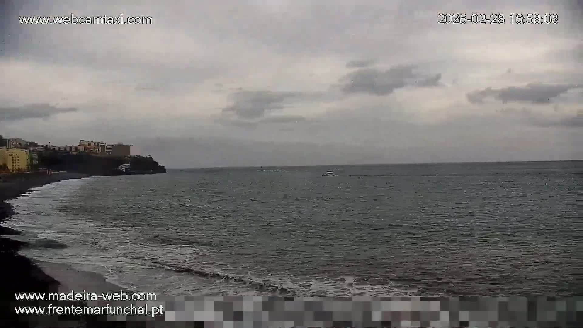 Praia Formosa Beach Live Cam - Funchal, Madeira, Portugal