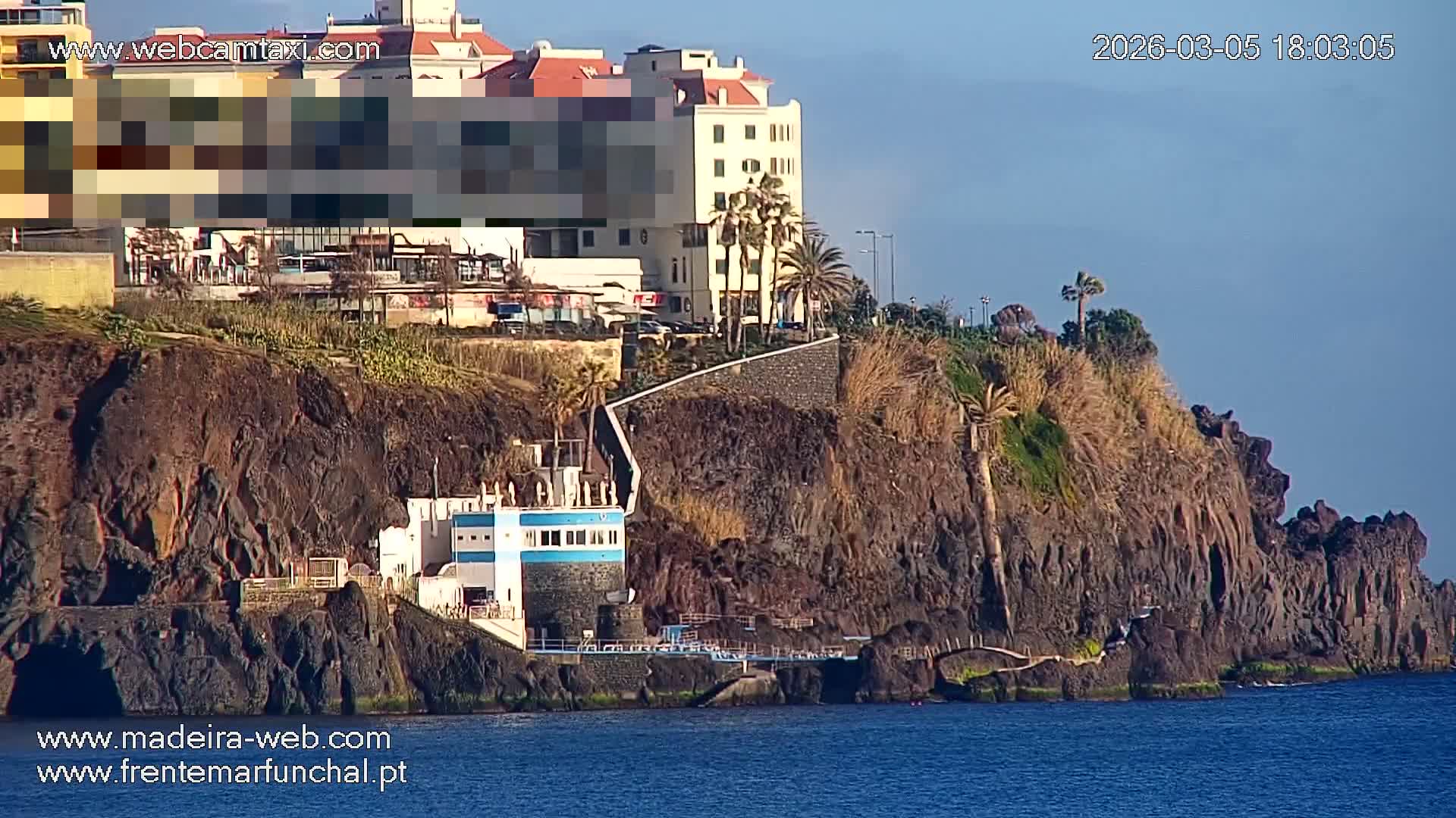 Praia Formosa Beach Live Cam - Funchal, Madeira, Portugal