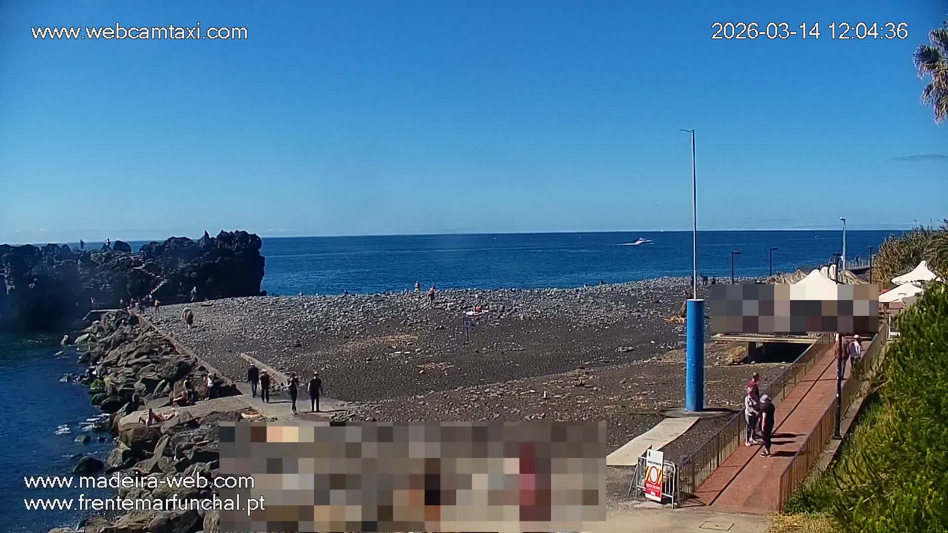 Praia Formosa Beach Live Cam - Funchal, Madeira, Portugal