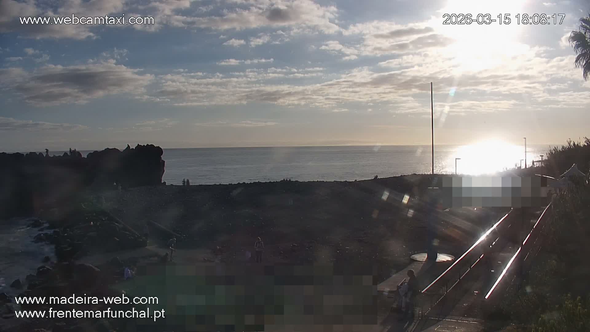 Praia Formosa Beach Live Cam - Funchal, Madeira, Portugal