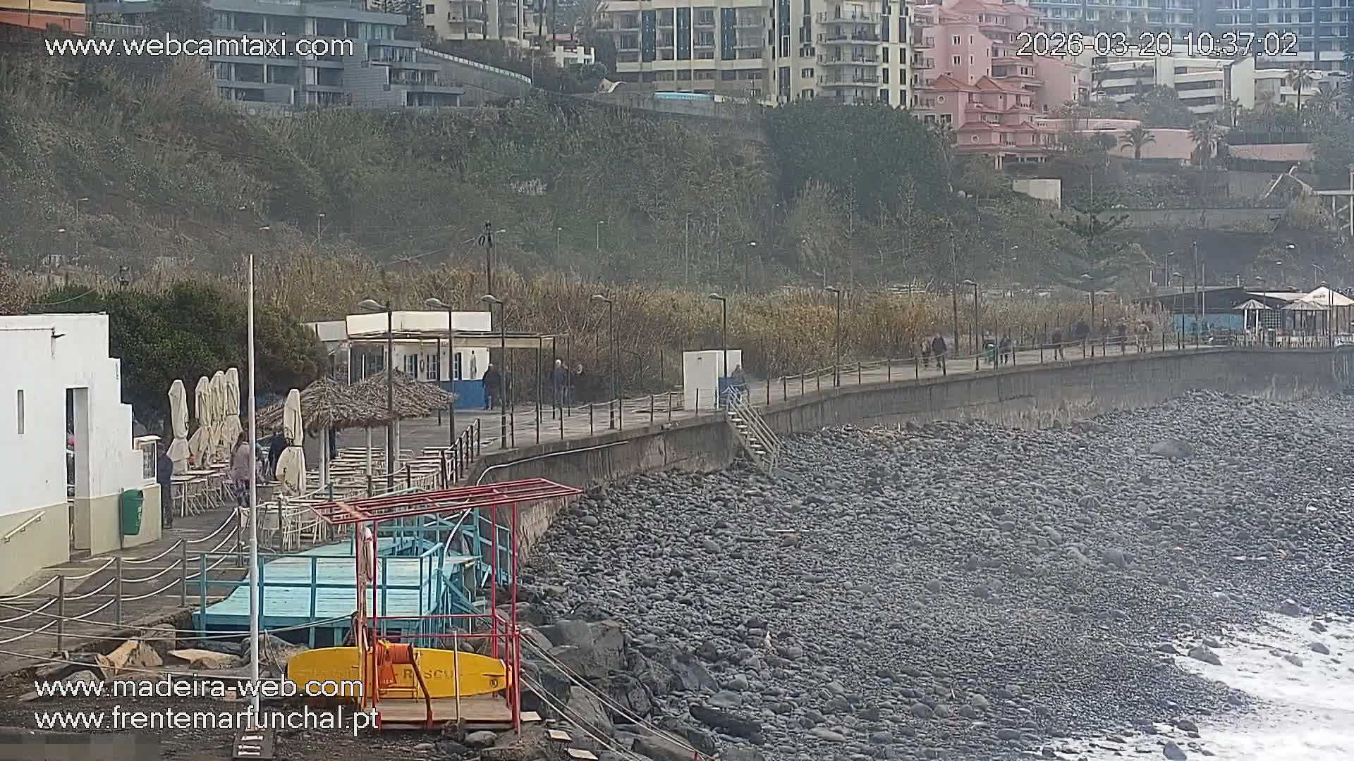 Praia Formosa Beach Live Cam - Funchal, Madeira, Portugal