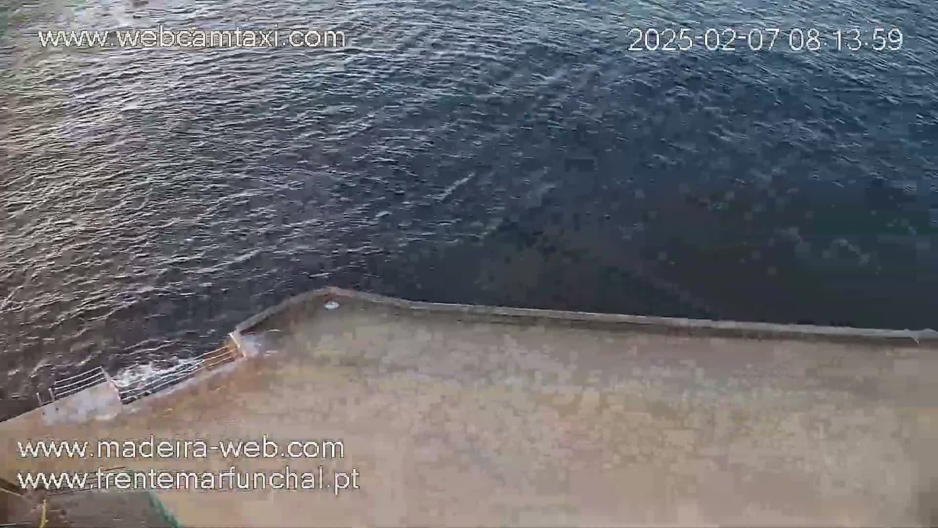 Barreirinha Beach & Funchal Center Live Cam - Funchal, Madeira, Portugal