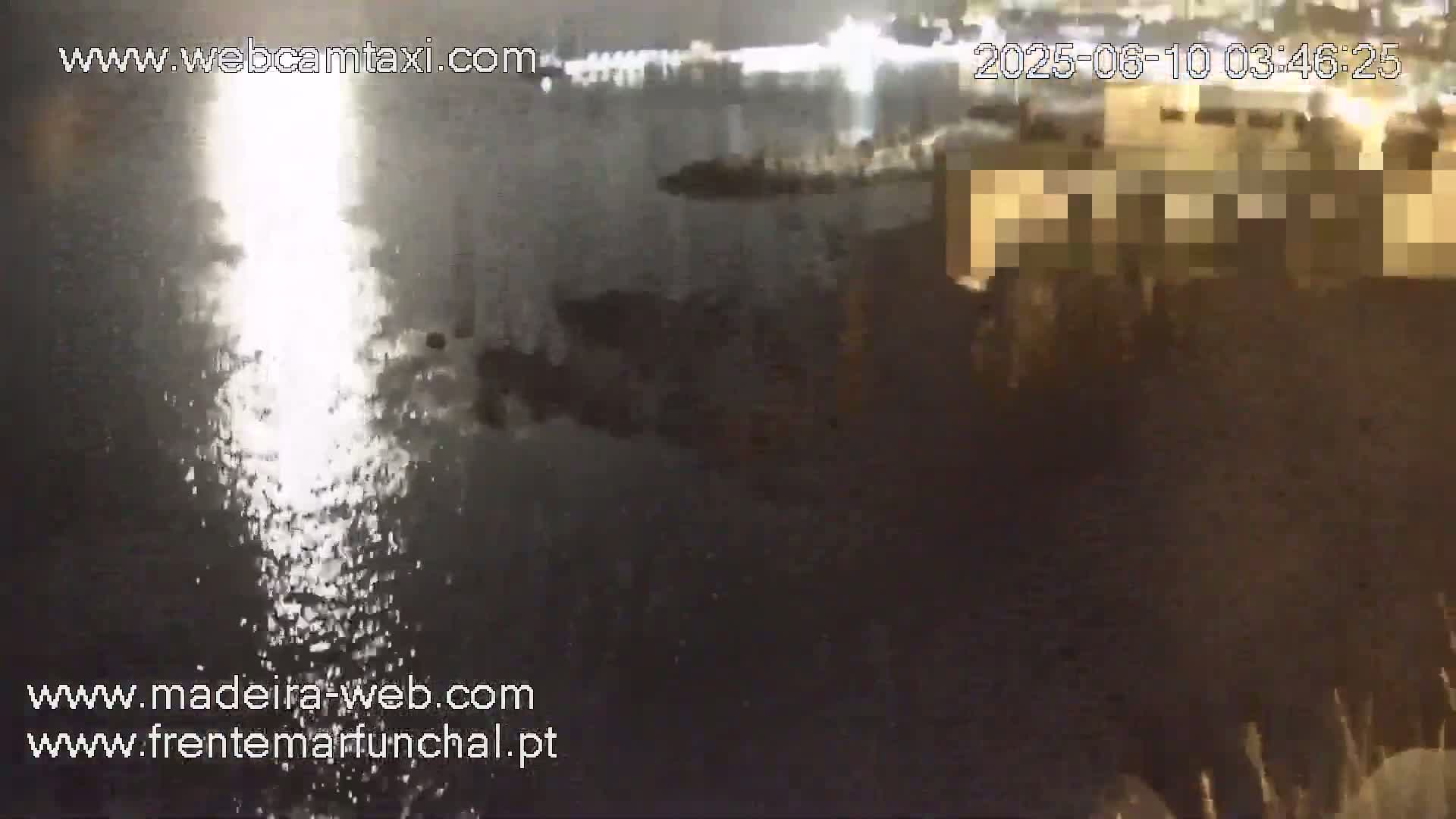 Barreirinha Beach & Funchal Center Live Cam - Funchal, Madeira, Portugal