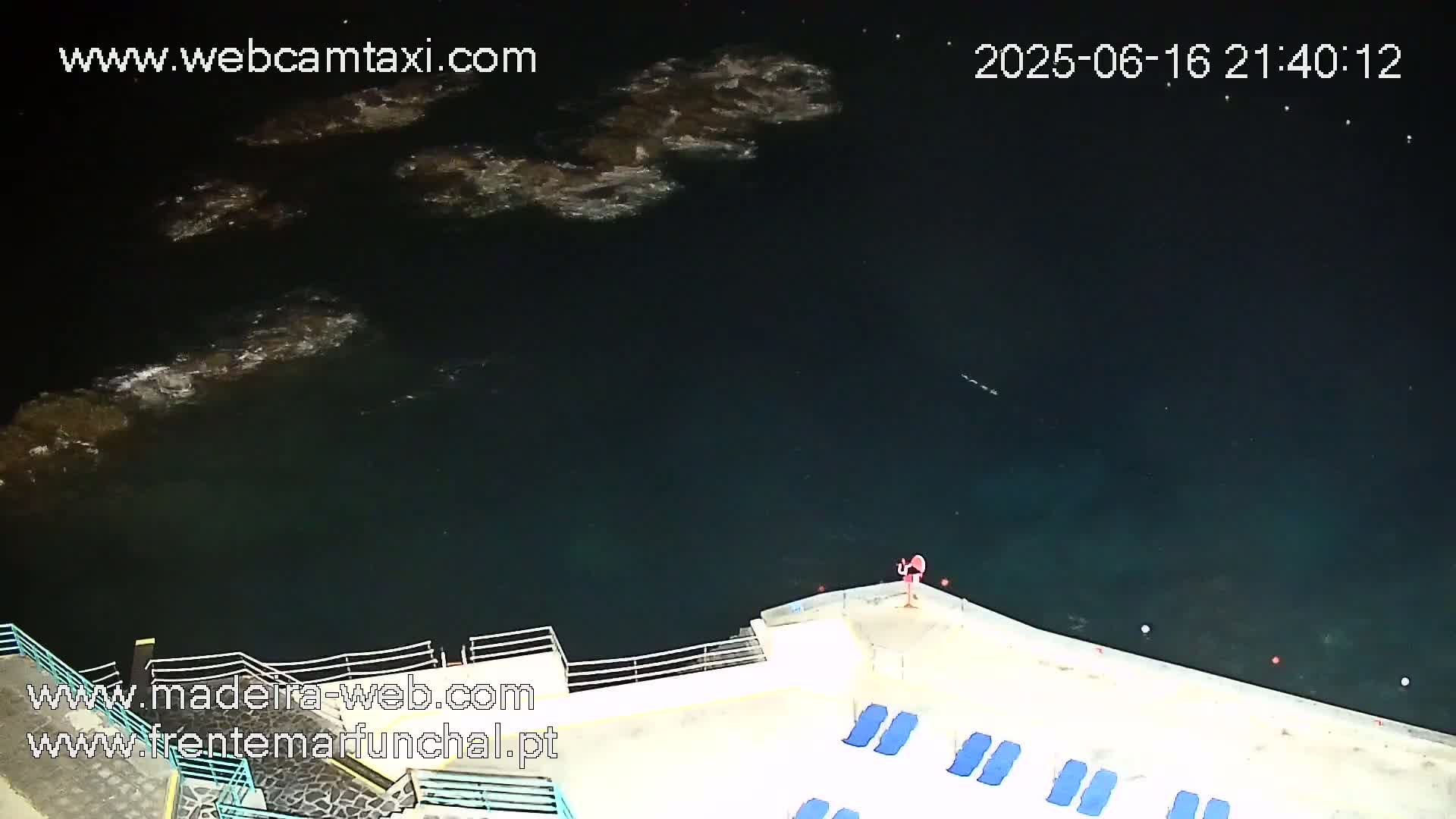 Barreirinha Beach & Funchal Center Live Cam - Funchal, Madeira, Portugal