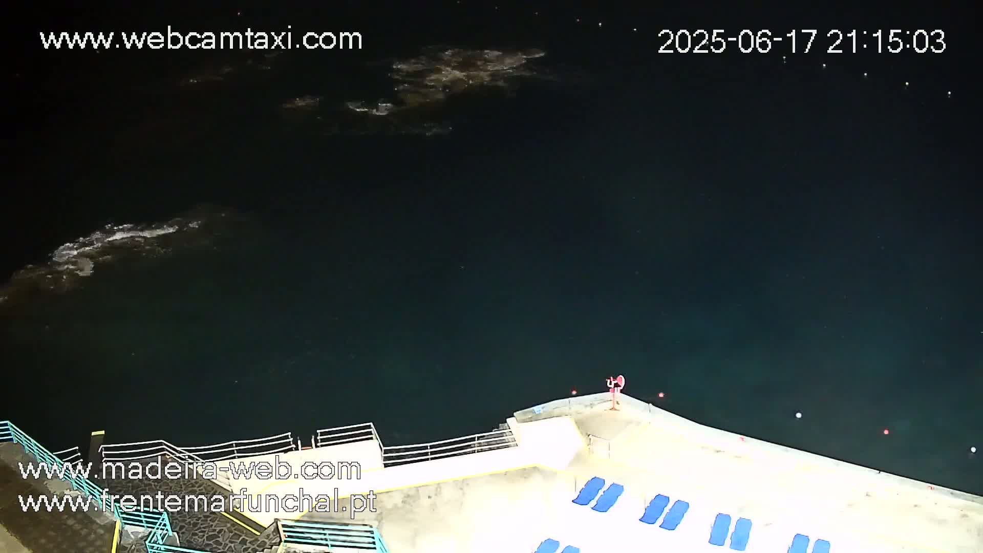 Barreirinha Beach & Funchal Center Live Cam - Funchal, Madeira, Portugal