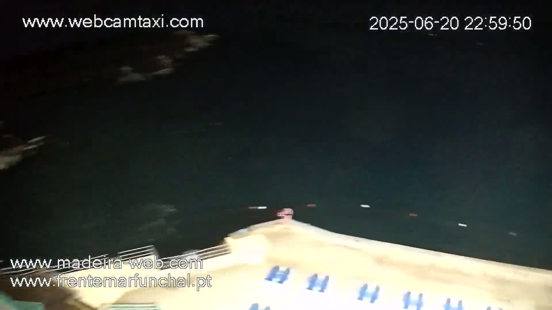 Barreirinha Beach & Funchal Center Live Cam - Funchal, Madeira, Portugal