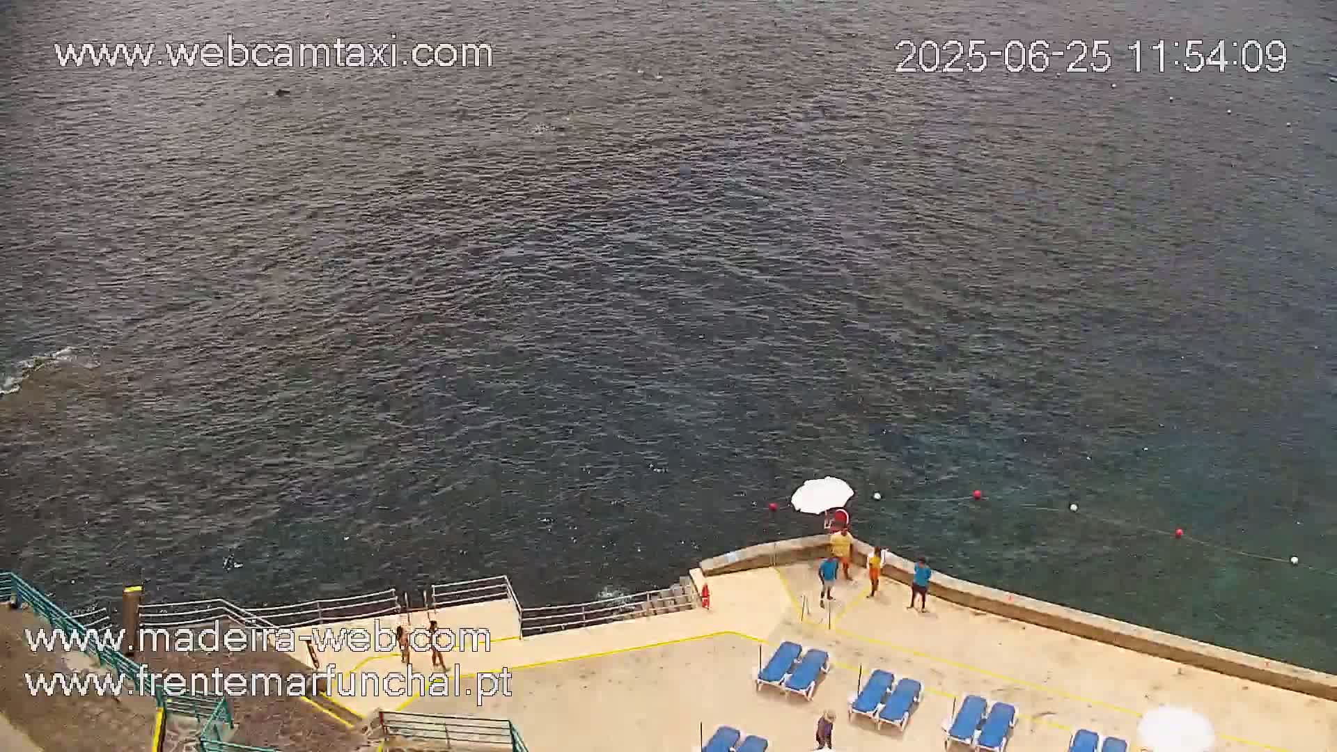 Barreirinha Beach & Funchal Center Live Cam - Funchal, Madeira, Portugal