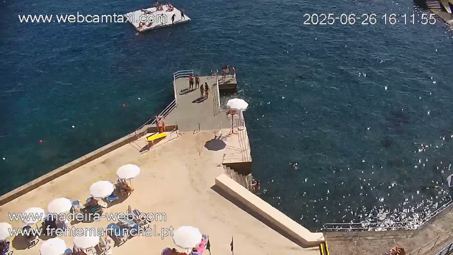 Barreirinha Beach & Funchal Center Live Cam - Funchal, Madeira, Portugal