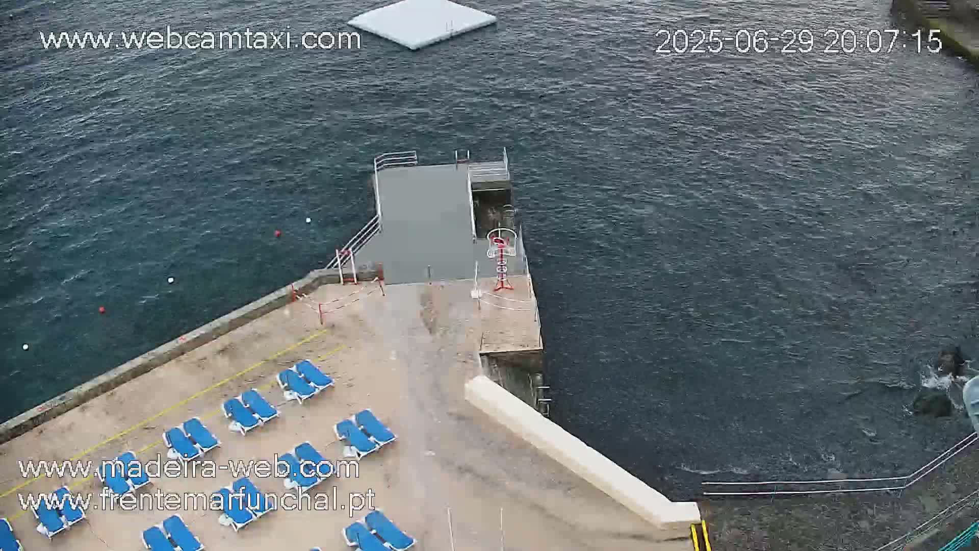 Barreirinha Beach & Funchal Center Live Cam - Funchal, Madeira, Portugal