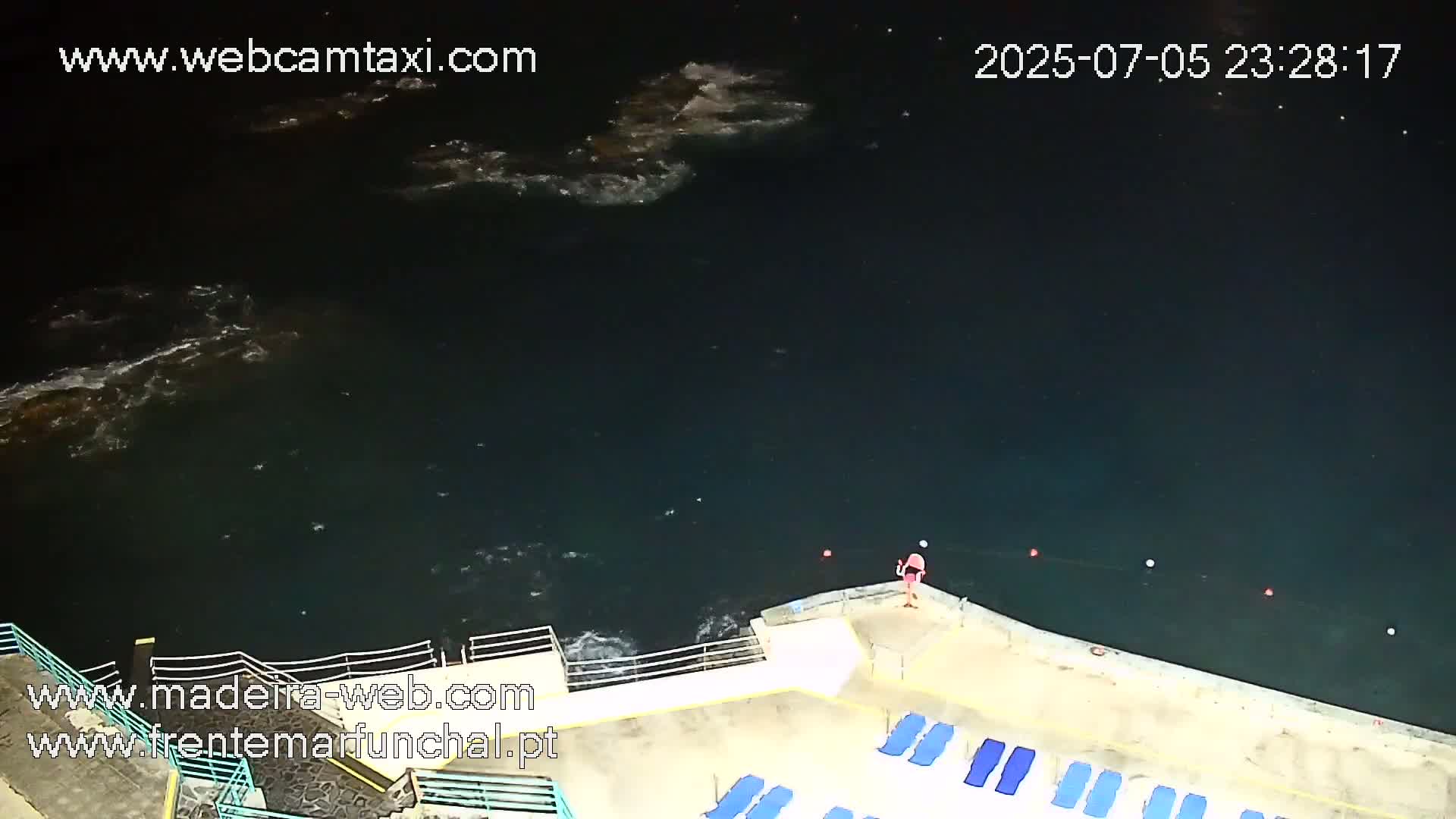 Barreirinha Beach & Funchal Center Live Cam - Funchal, Madeira, Portugal
