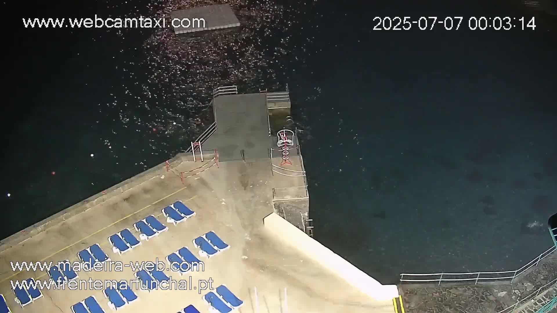Barreirinha Beach & Funchal Center Live Cam - Funchal, Madeira, Portugal