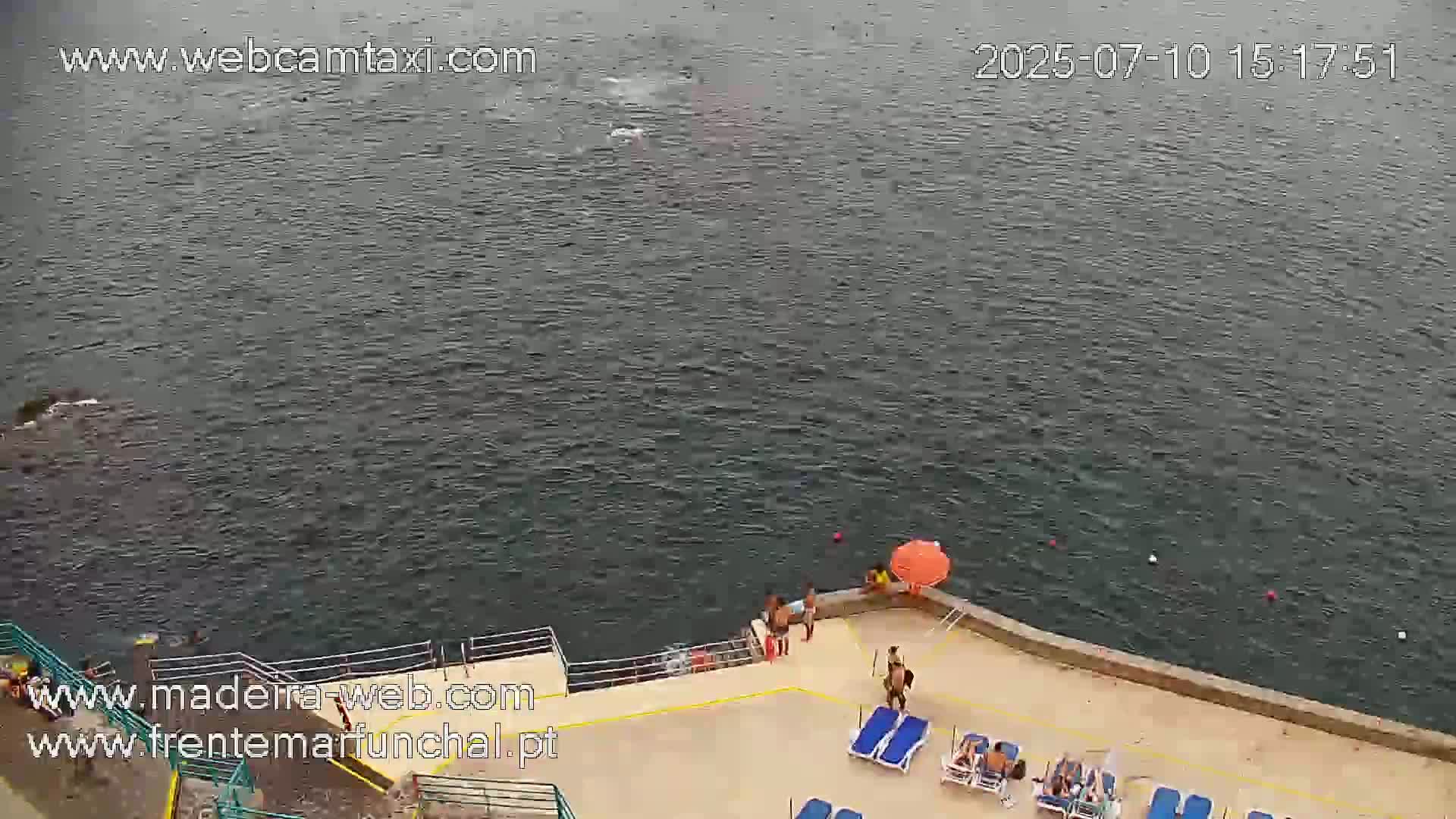 Barreirinha Beach & Funchal Center Live Cam - Funchal, Madeira, Portugal