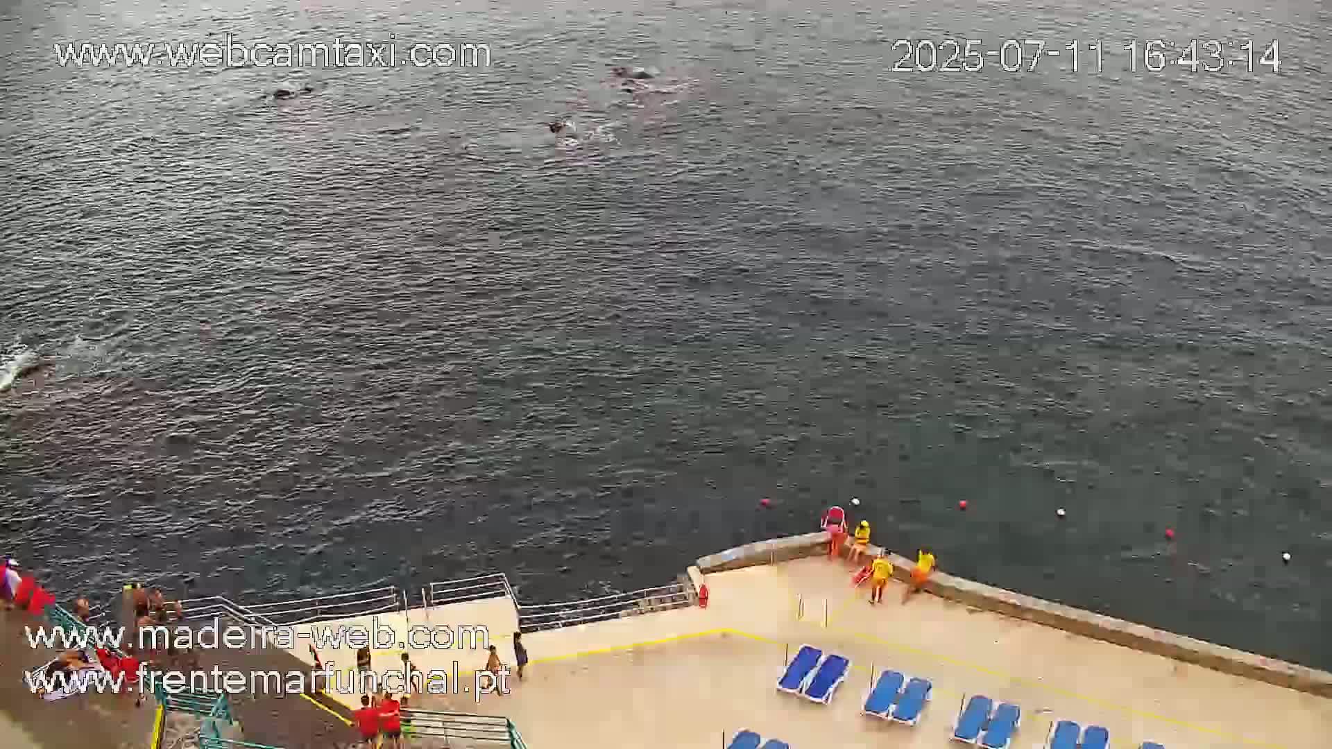 Barreirinha Beach & Funchal Center Live Cam - Funchal, Madeira, Portugal