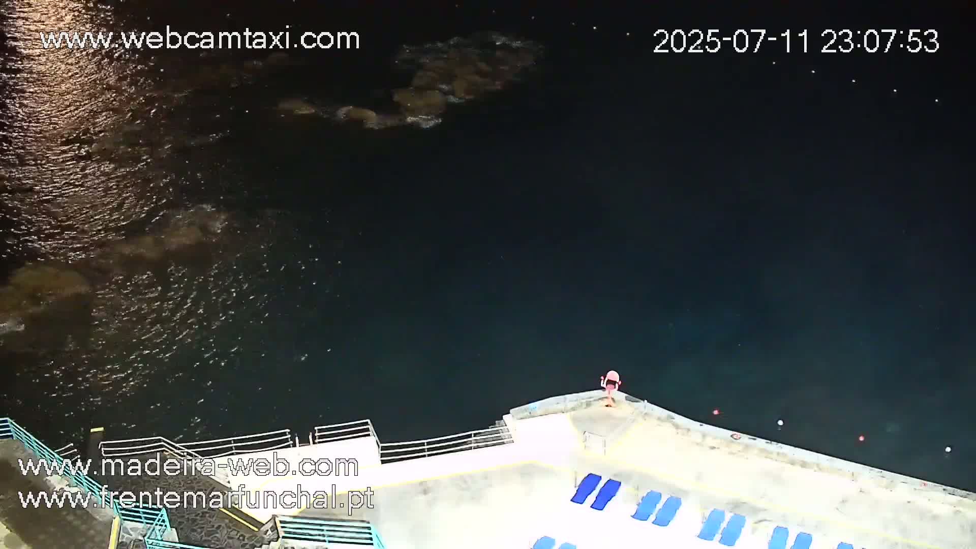 Barreirinha Beach & Funchal Center Live Cam - Funchal, Madeira, Portugal