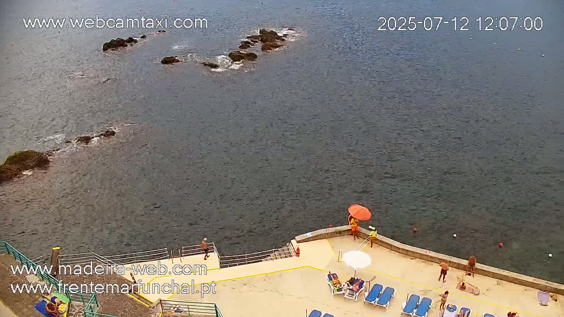 Barreirinha Beach & Funchal Center Live Cam - Funchal, Madeira, Portugal