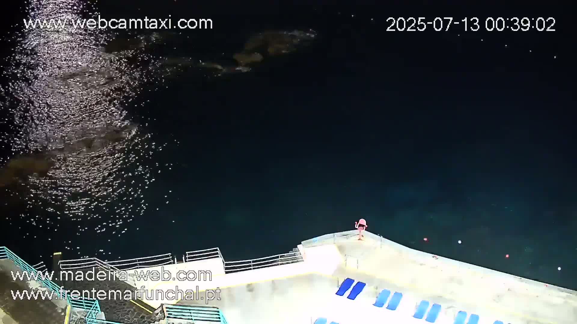 Barreirinha Beach & Funchal Center Live Cam - Funchal, Madeira, Portugal
