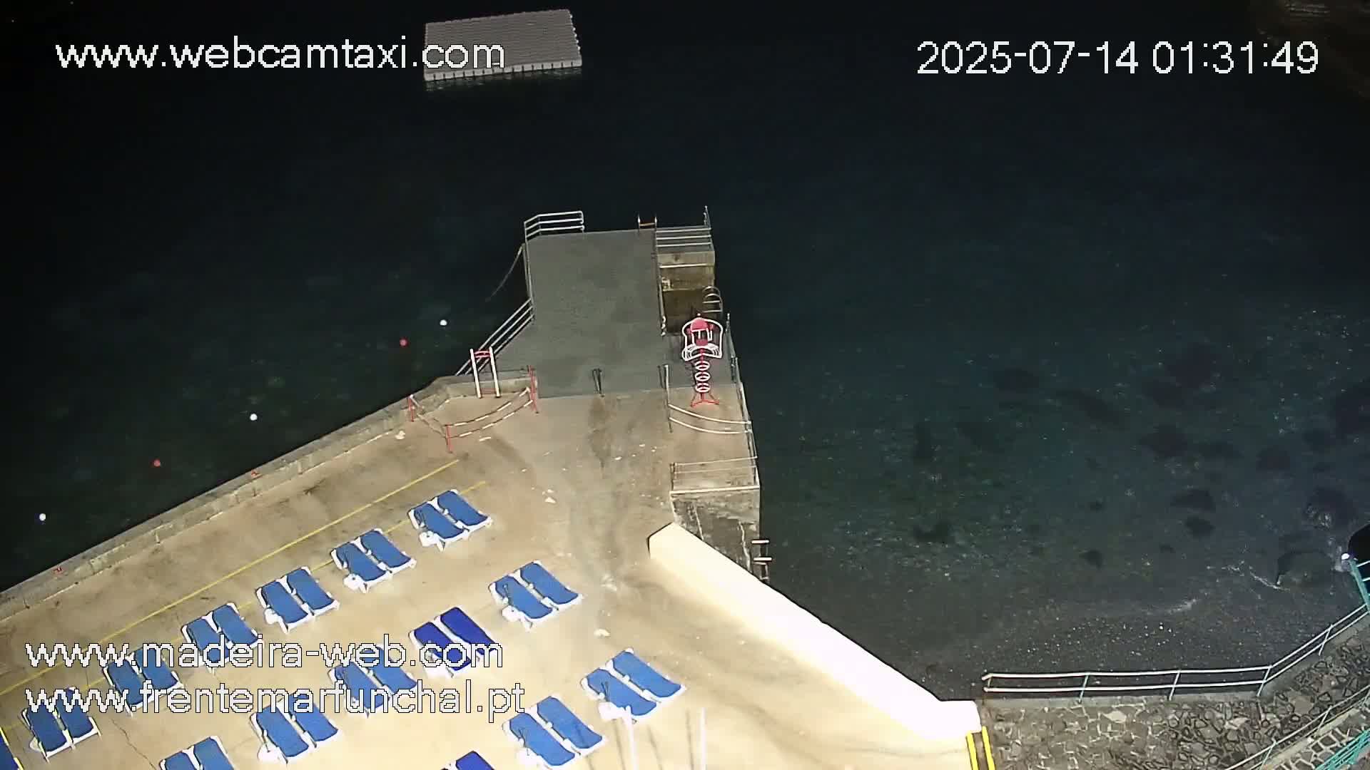 Barreirinha Beach & Funchal Center Live Cam - Funchal, Madeira, Portugal