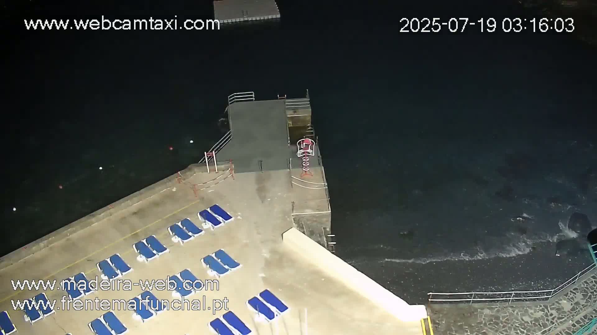 Barreirinha Beach & Funchal Center Live Cam - Funchal, Madeira, Portugal