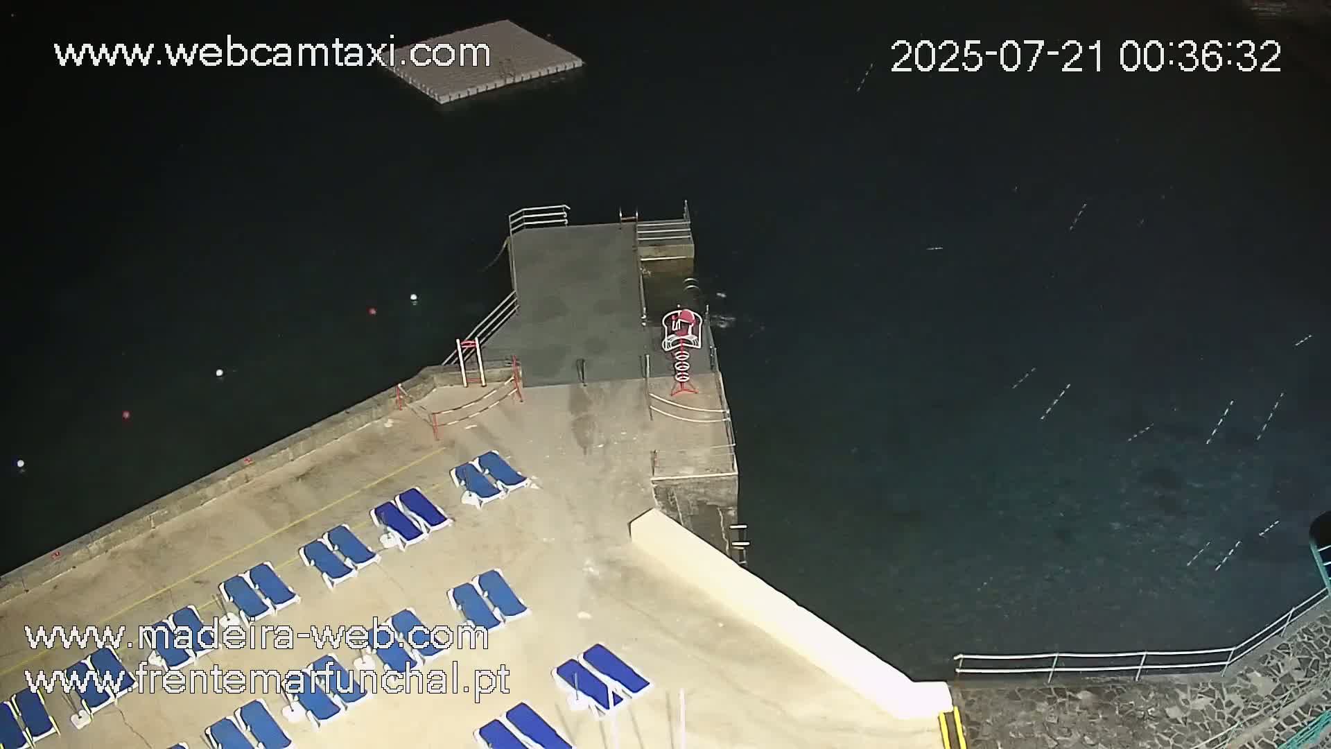 Barreirinha Beach & Funchal Center Live Cam - Funchal, Madeira, Portugal