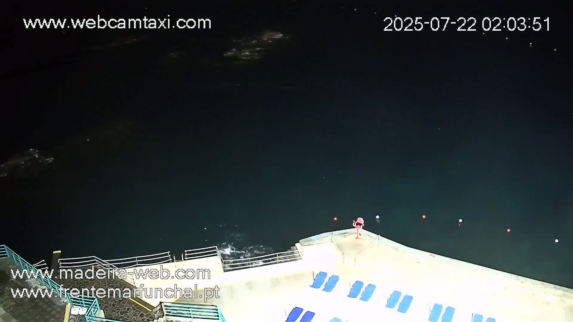 Barreirinha Beach & Funchal Center Live Cam - Funchal, Madeira, Portugal