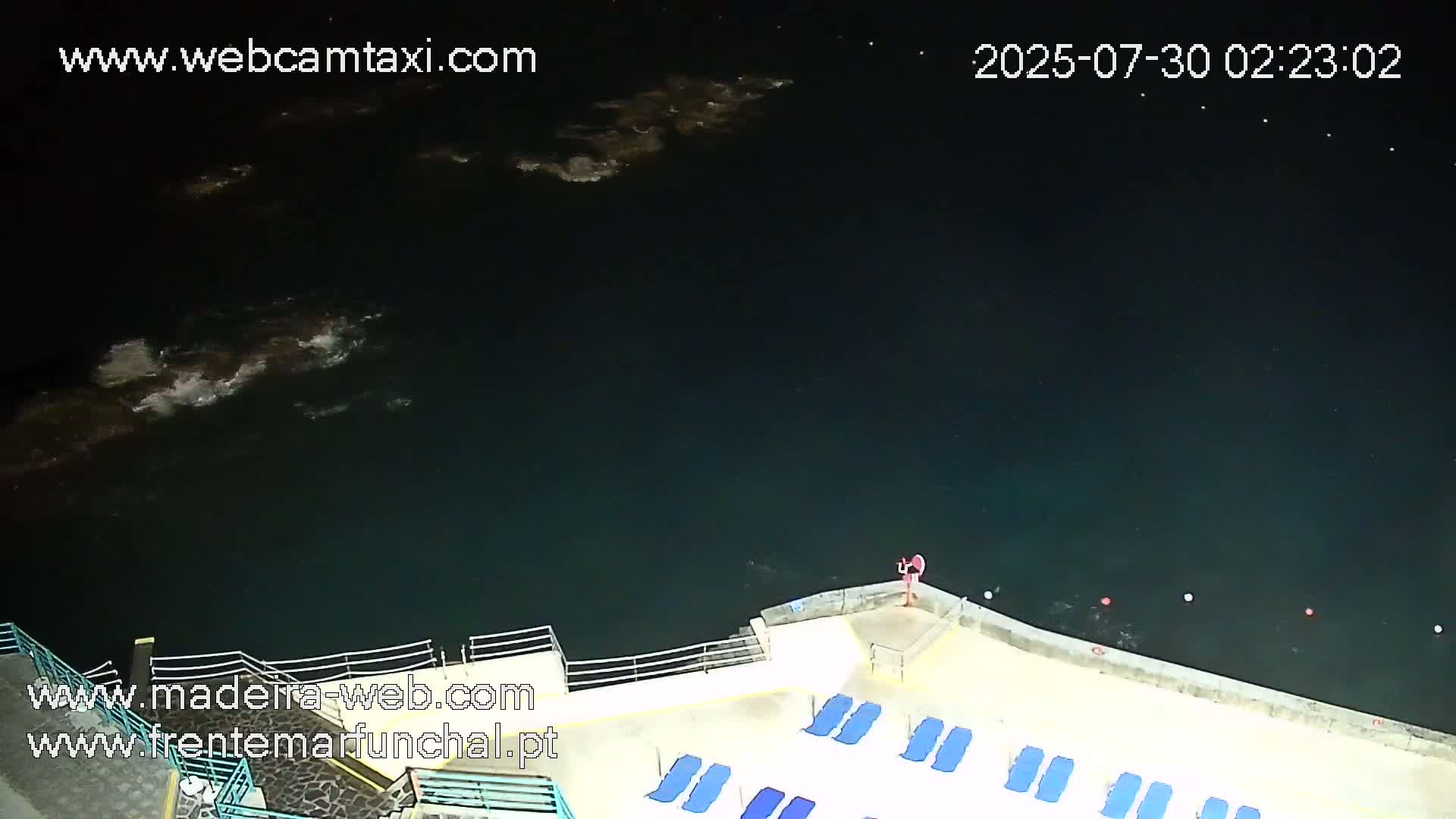 Barreirinha Beach & Funchal Center Live Cam - Funchal, Madeira, Portugal