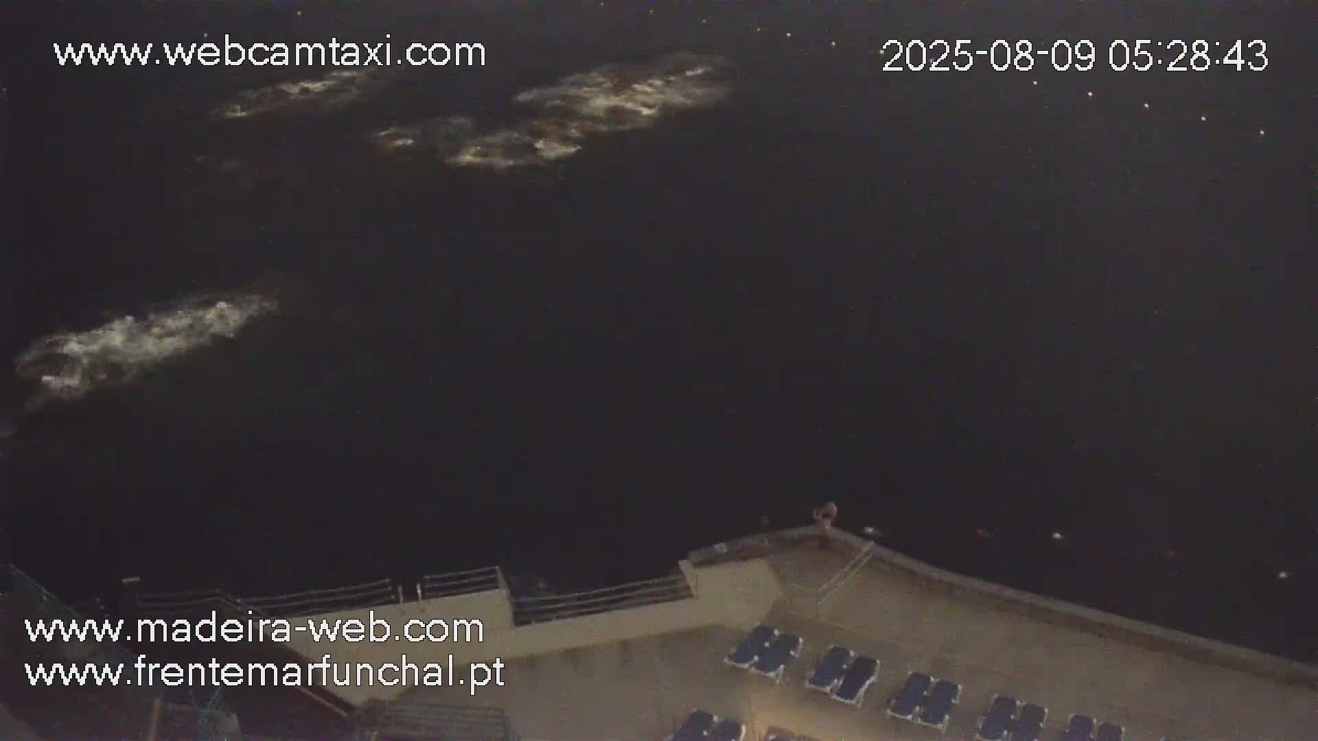 Barreirinha Beach & Funchal Center Live Cam - Funchal, Madeira, Portugal