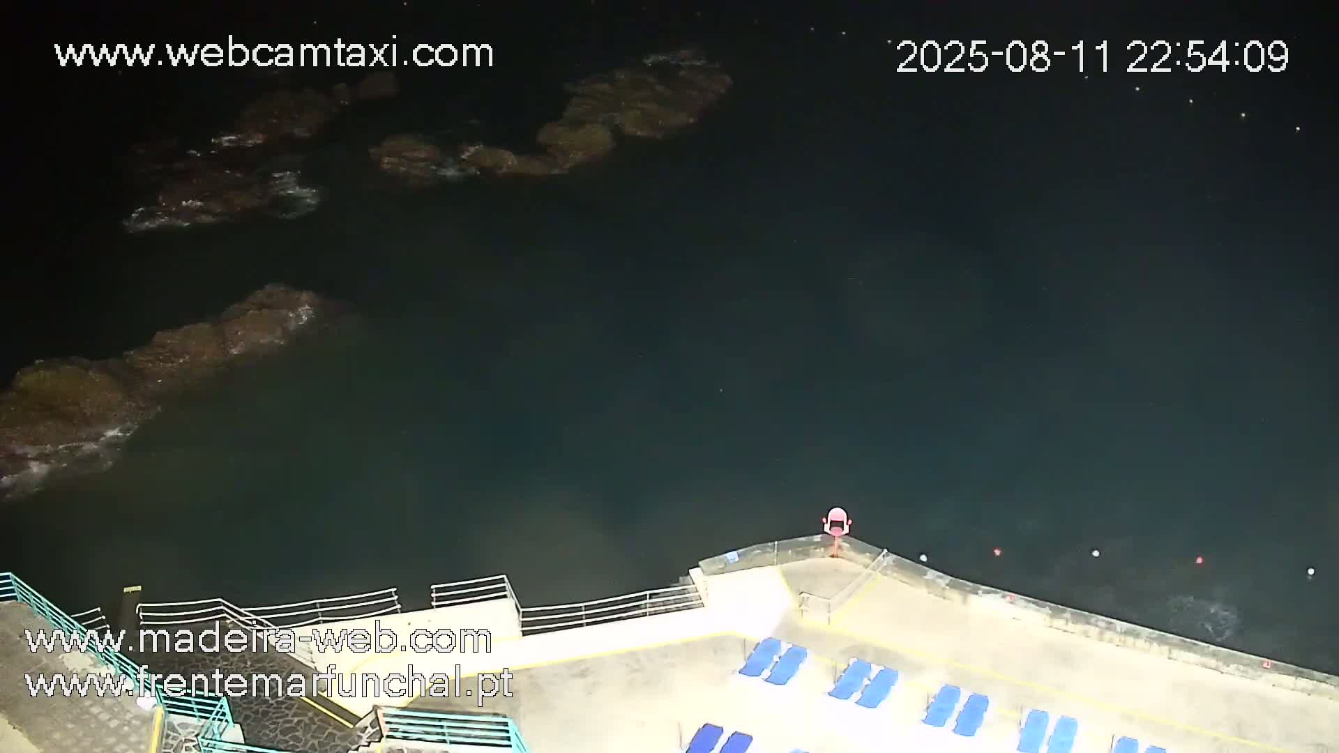 Barreirinha Beach & Funchal Center Live Cam - Funchal, Madeira, Portugal