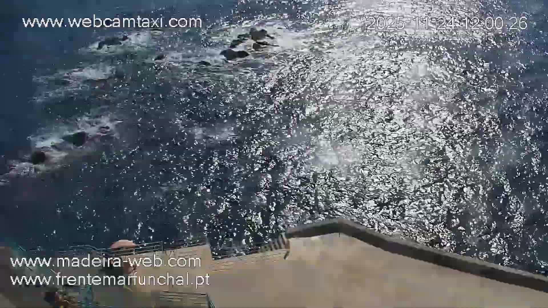 Barreirinha Beach & Funchal Center Live Cam - Funchal, Madeira, Portugal