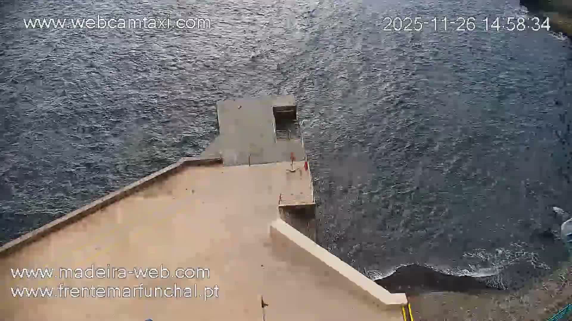 Barreirinha Beach & Funchal Center Live Cam - Funchal, Madeira, Portugal