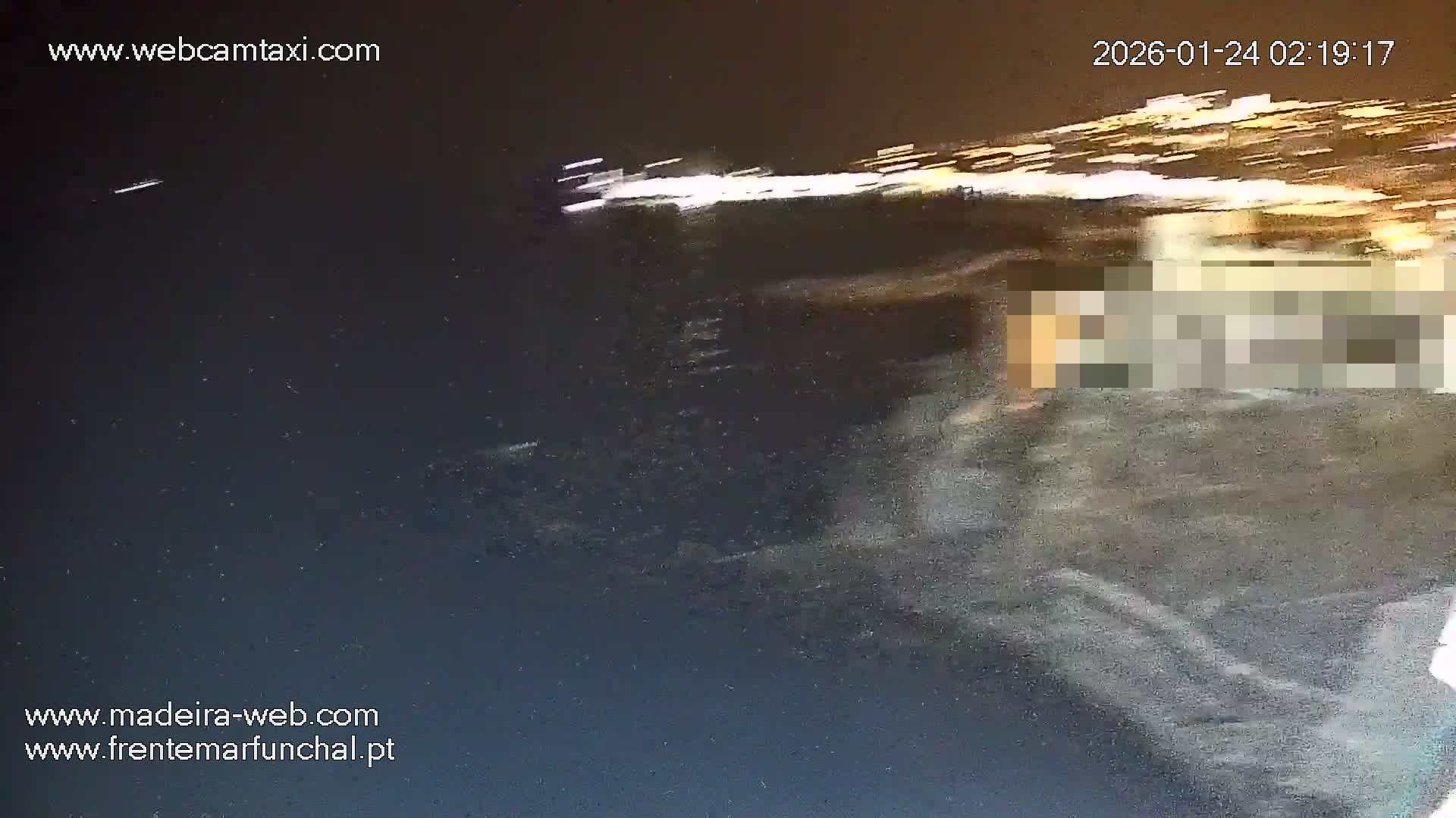 Barreirinha Beach & Funchal Center Live Cam - Funchal, Madeira, Portugal
