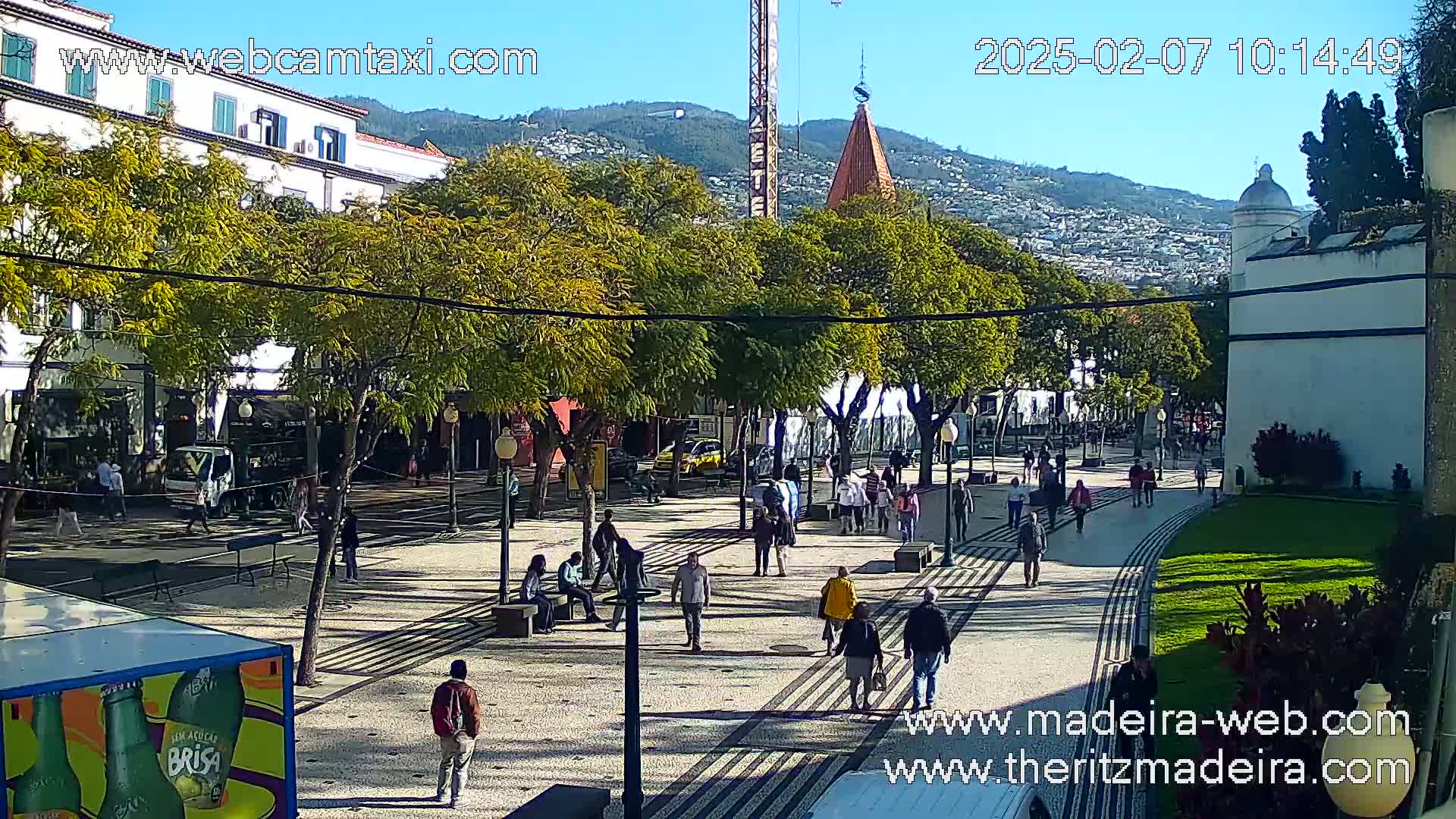 Ritz , Avenida Arriaga Avenue Live Cam - Funchal, Madeira, Portugal