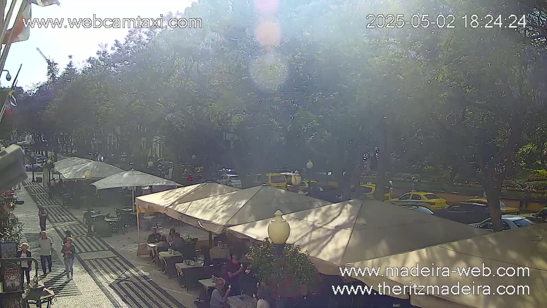 Ritz , Avenida Arriaga Avenue Live Cam - Funchal, Madeira, Portugal