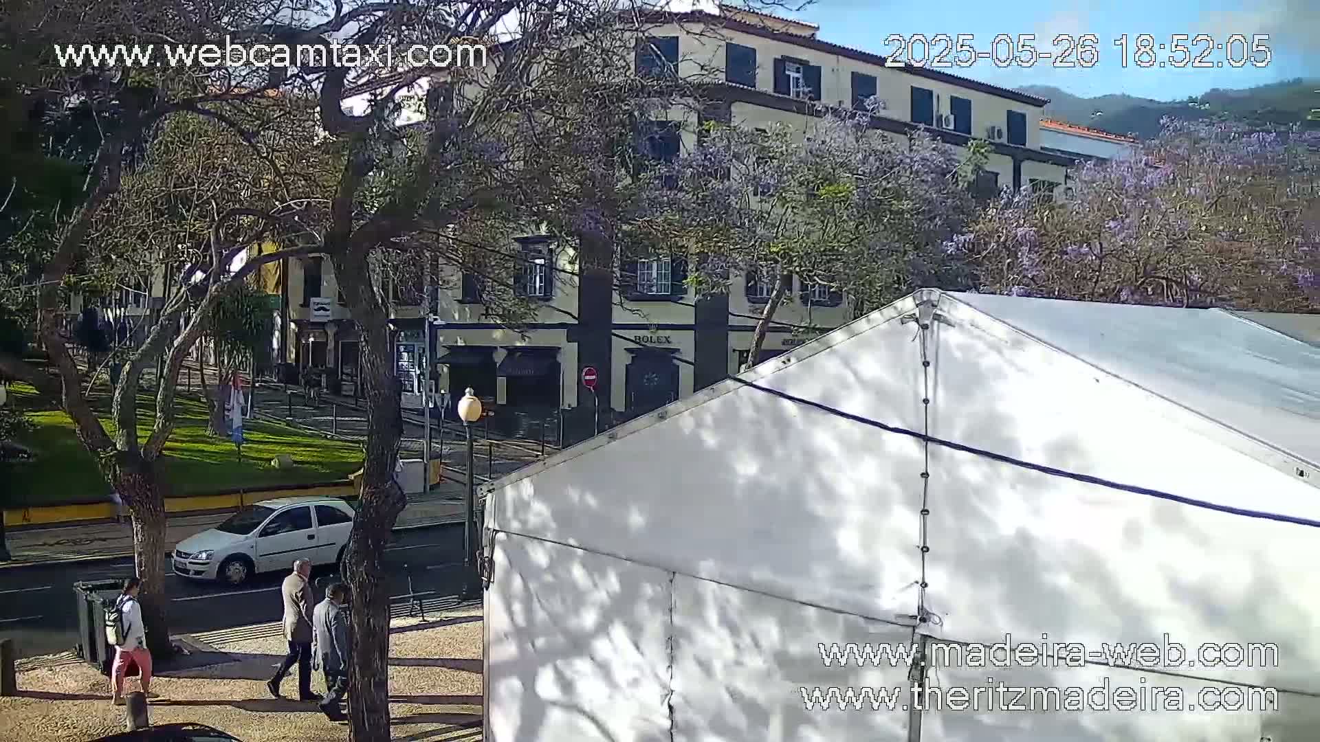 Ritz , Avenida Arriaga Avenue Live Cam - Funchal, Madeira, Portugal