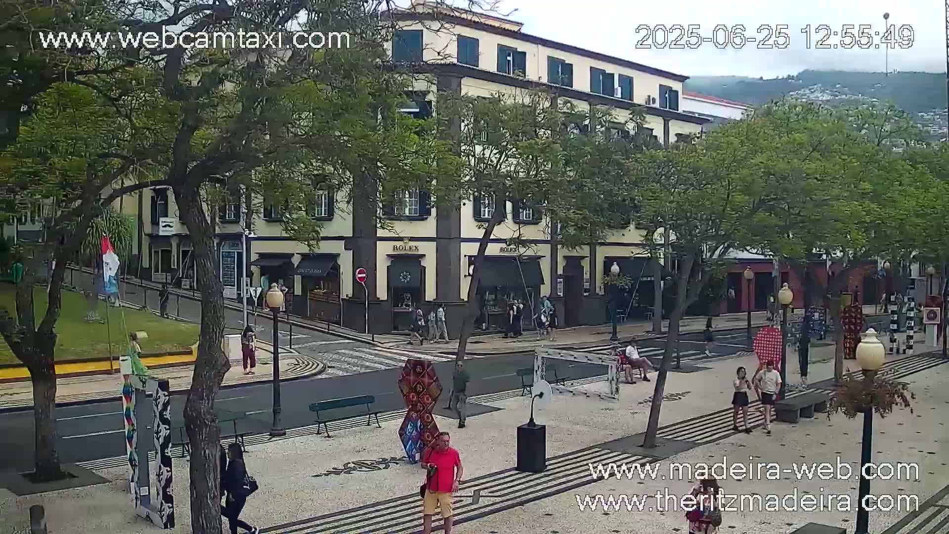 Ritz , Avenida Arriaga Avenue Live Cam - Funchal, Madeira, Portugal
