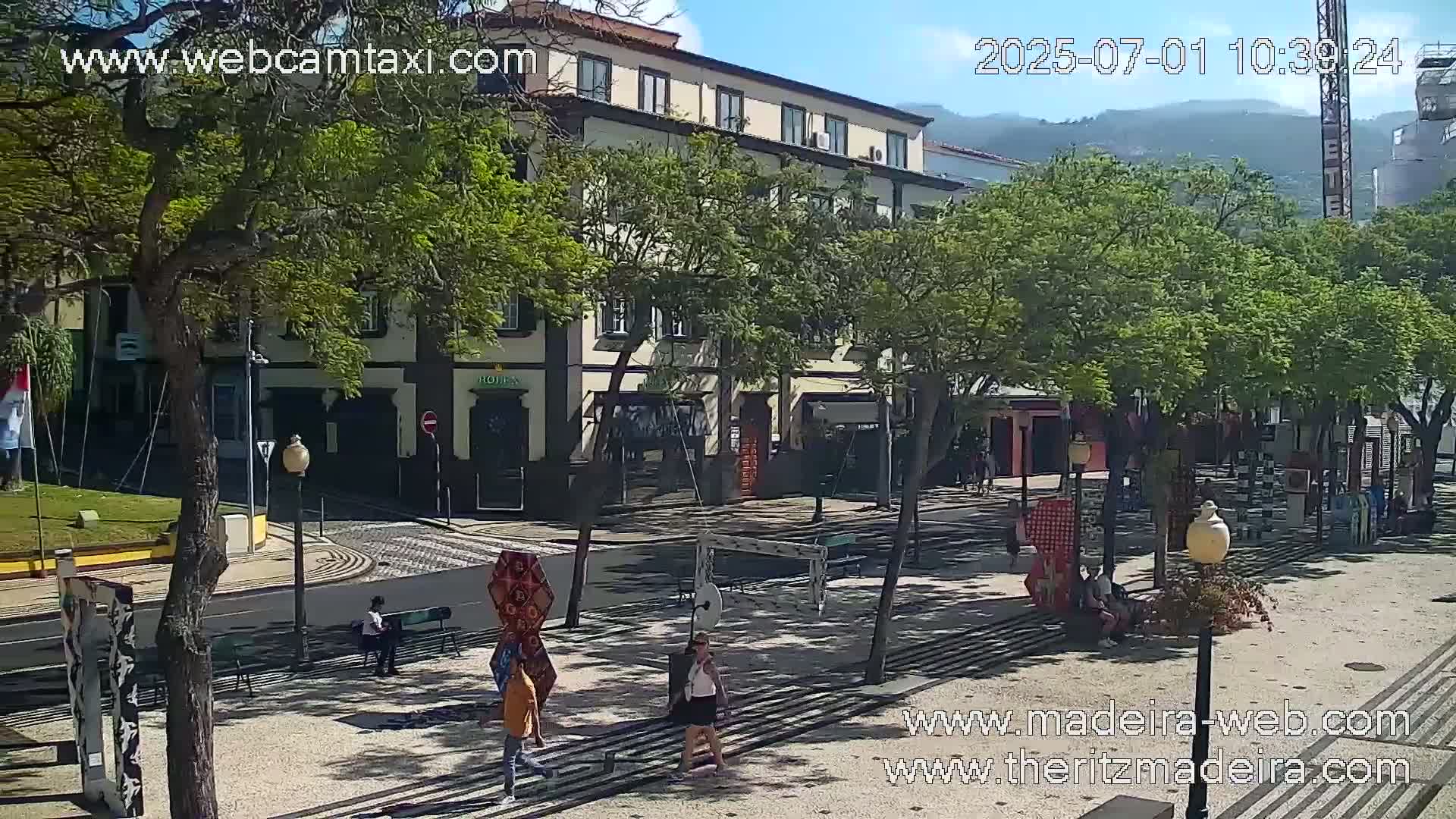 Ritz , Avenida Arriaga Avenue Live Cam - Funchal, Madeira, Portugal