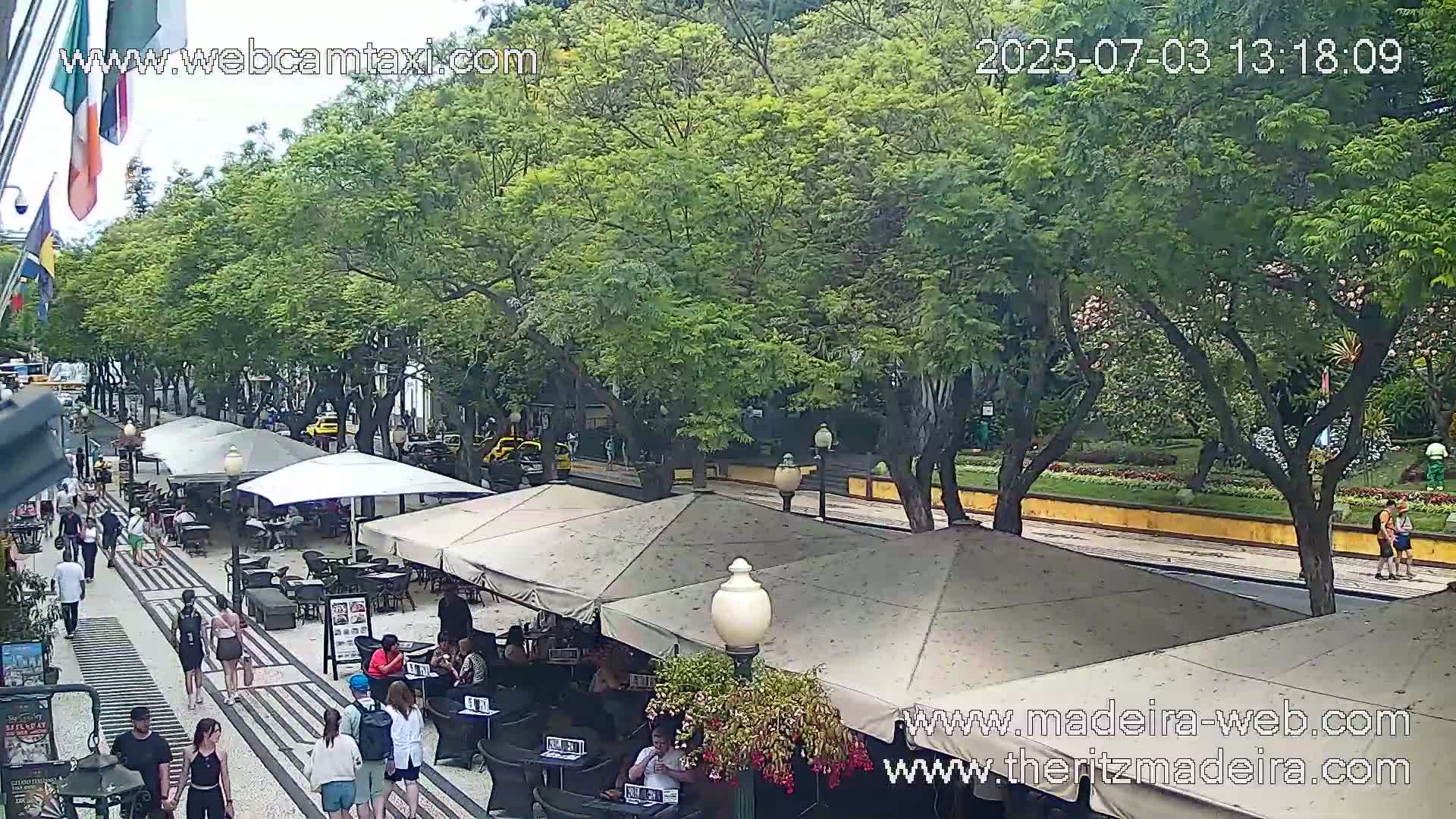 Ritz , Avenida Arriaga Avenue Live Cam - Funchal, Madeira, Portugal