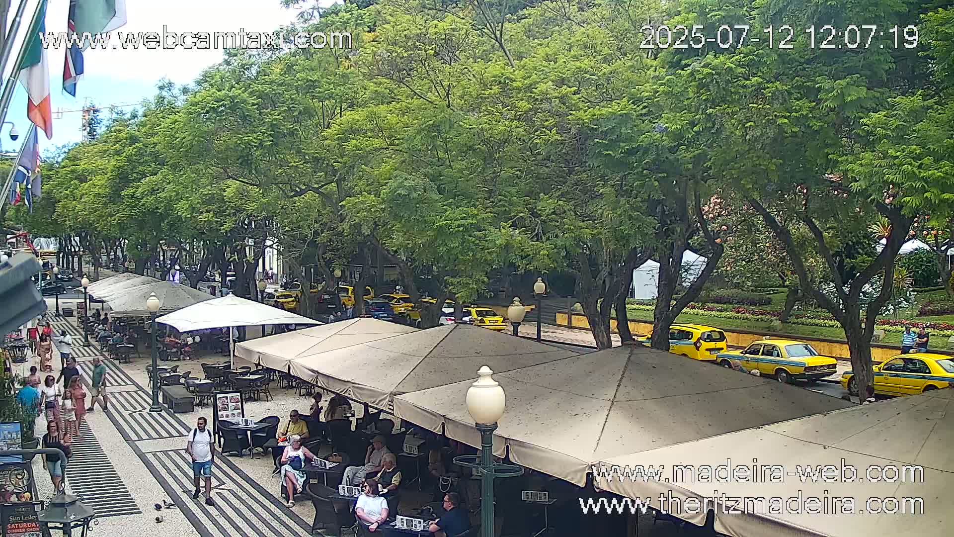 Ritz , Avenida Arriaga Avenue Live Cam - Funchal, Madeira, Portugal