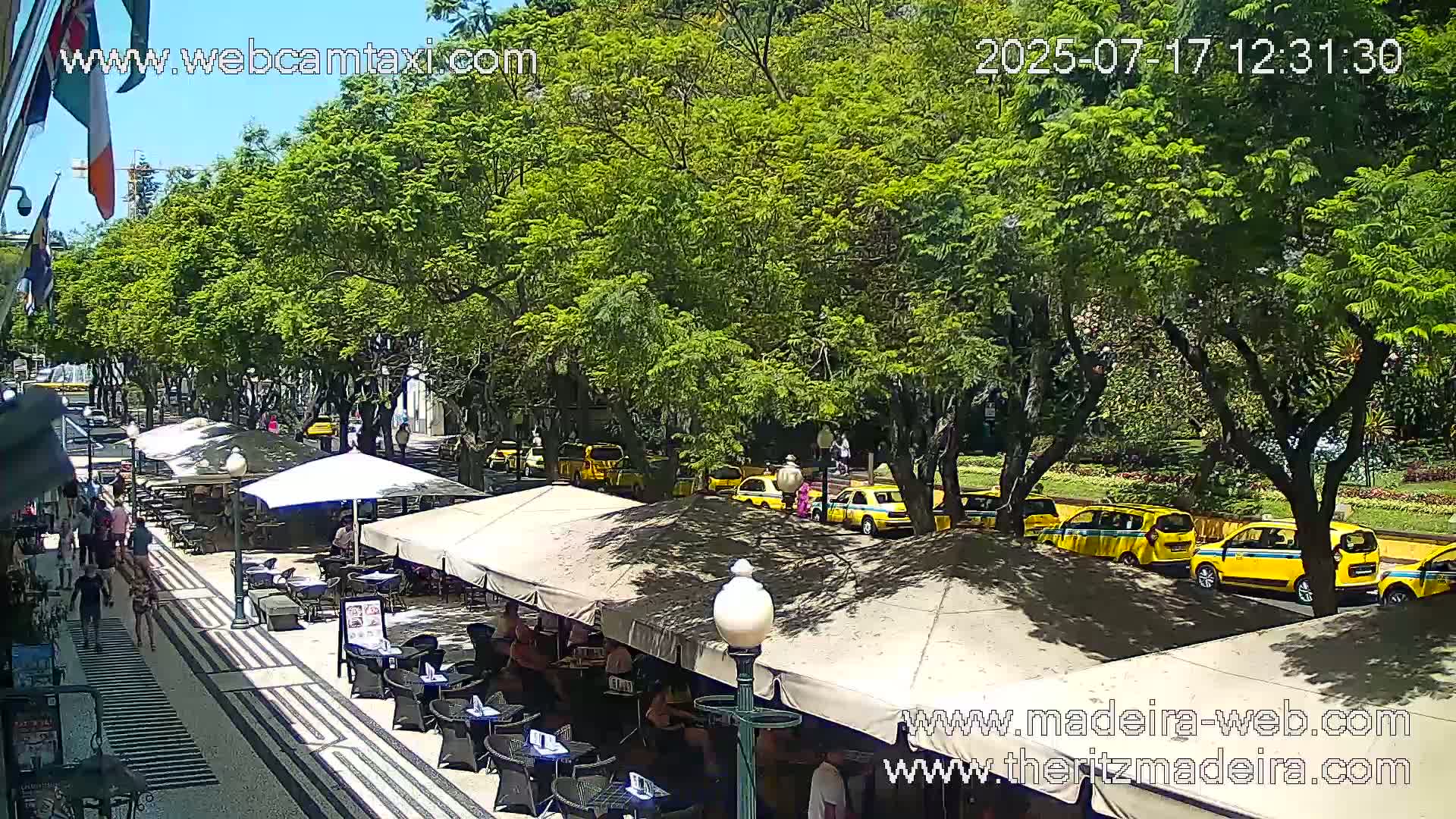 Ritz , Avenida Arriaga Avenue Live Cam - Funchal, Madeira, Portugal