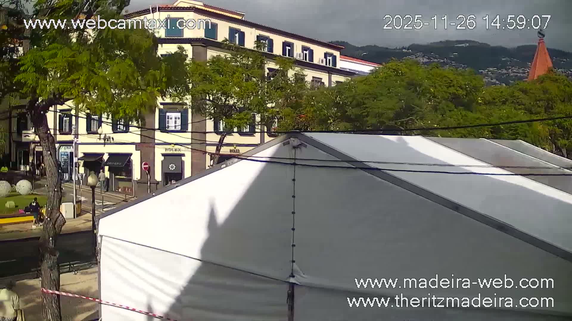 Ritz , Avenida Arriaga Avenue Live Cam - Funchal, Madeira, Portugal