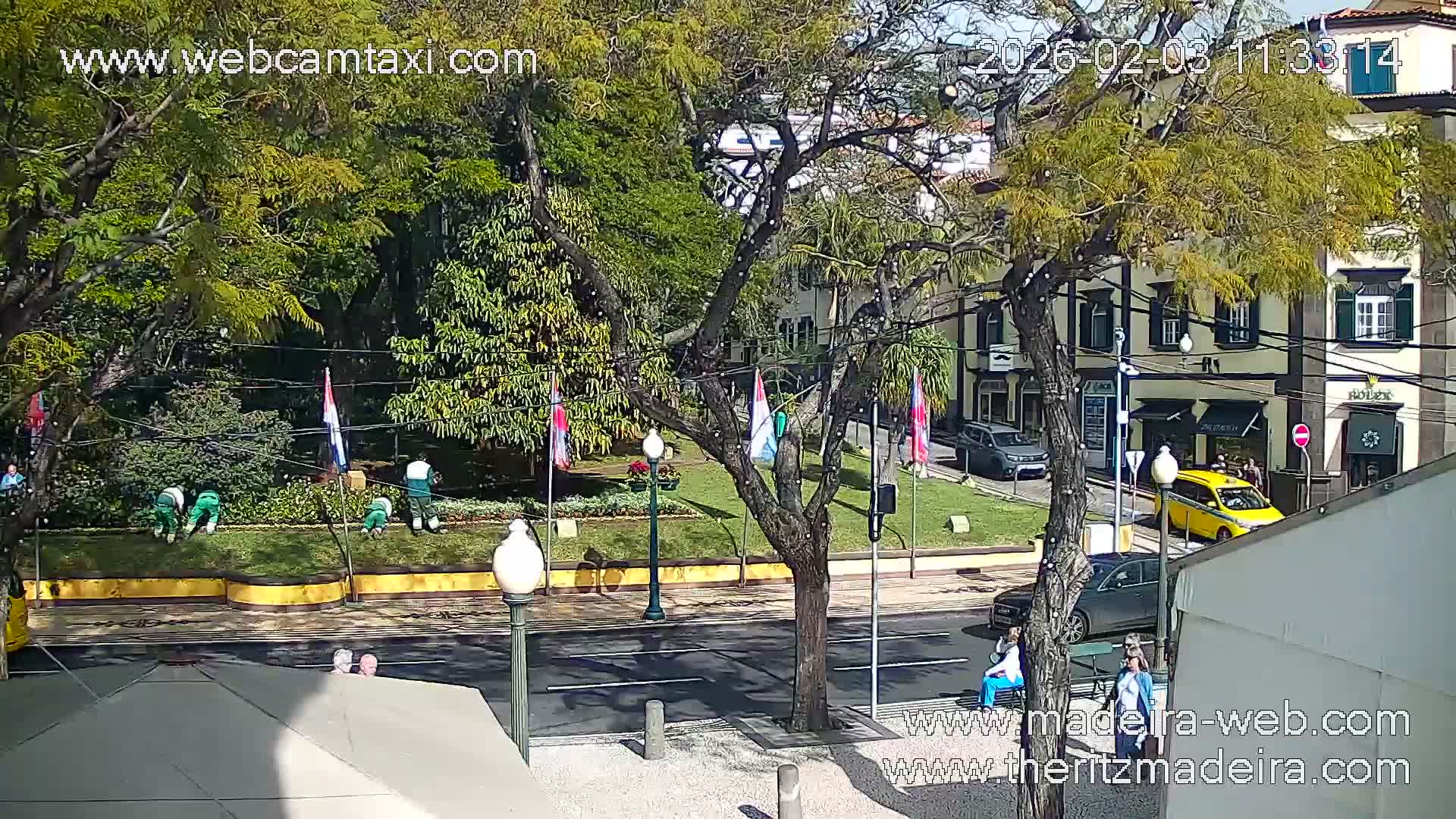 Ritz , Avenida Arriaga Avenue Live Cam - Funchal, Madeira, Portugal