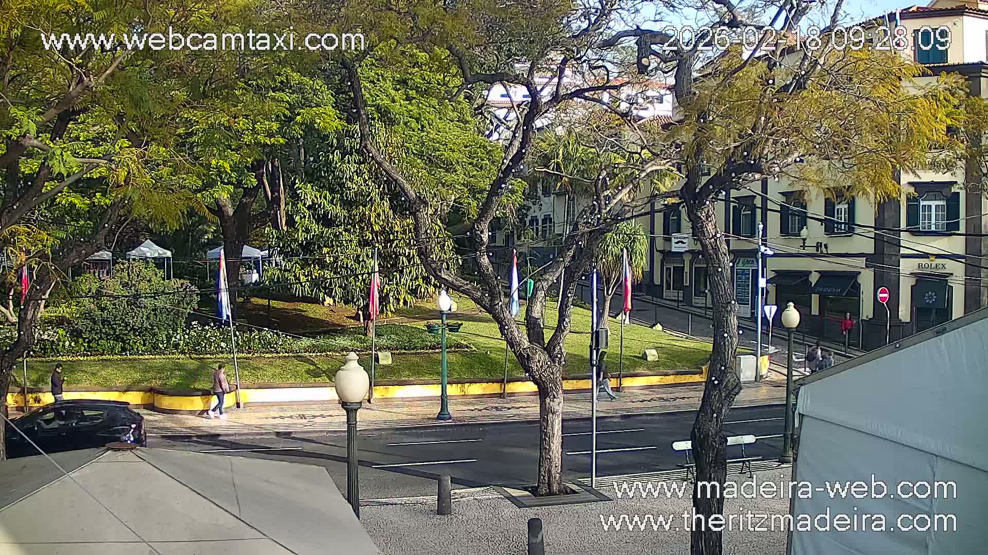 Ritz , Avenida Arriaga Avenue Live Cam - Funchal, Madeira, Portugal