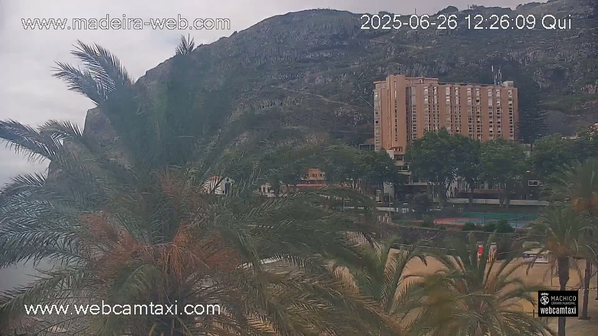 Forum Machico Mall & Machico Beach Live Cam - Machico, Madeira, Portugal