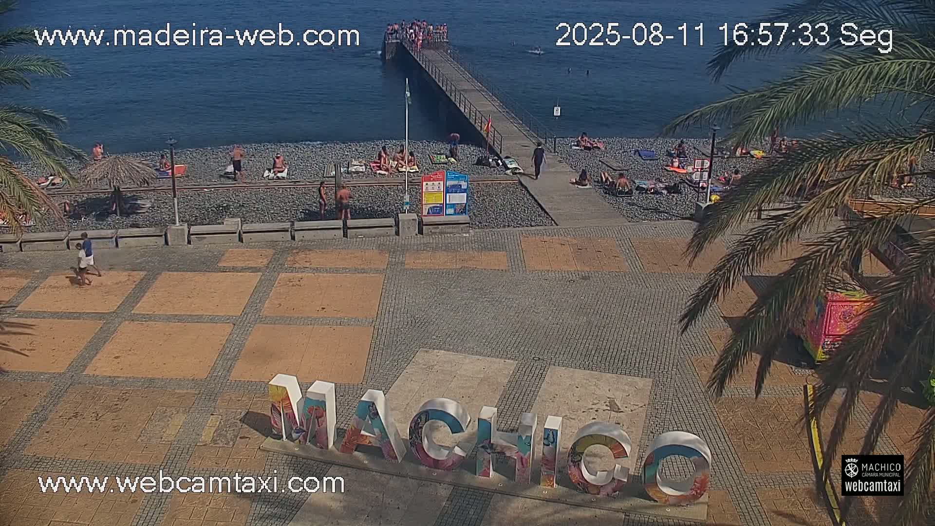Forum Machico Mall & Machico Beach Live Cam - Machico, Madeira, Portugal